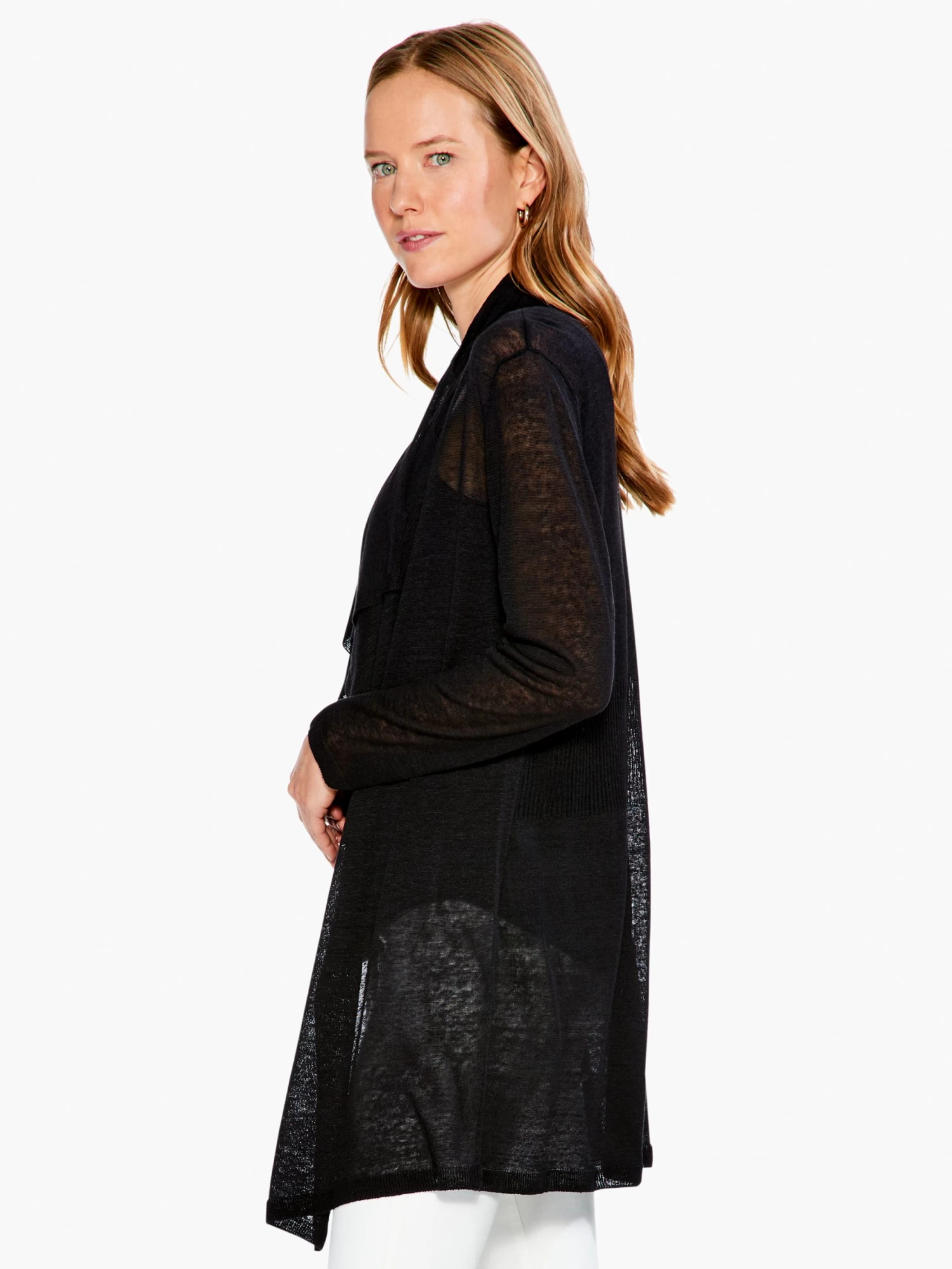 Featherweight Drape Cardigan - Image 2