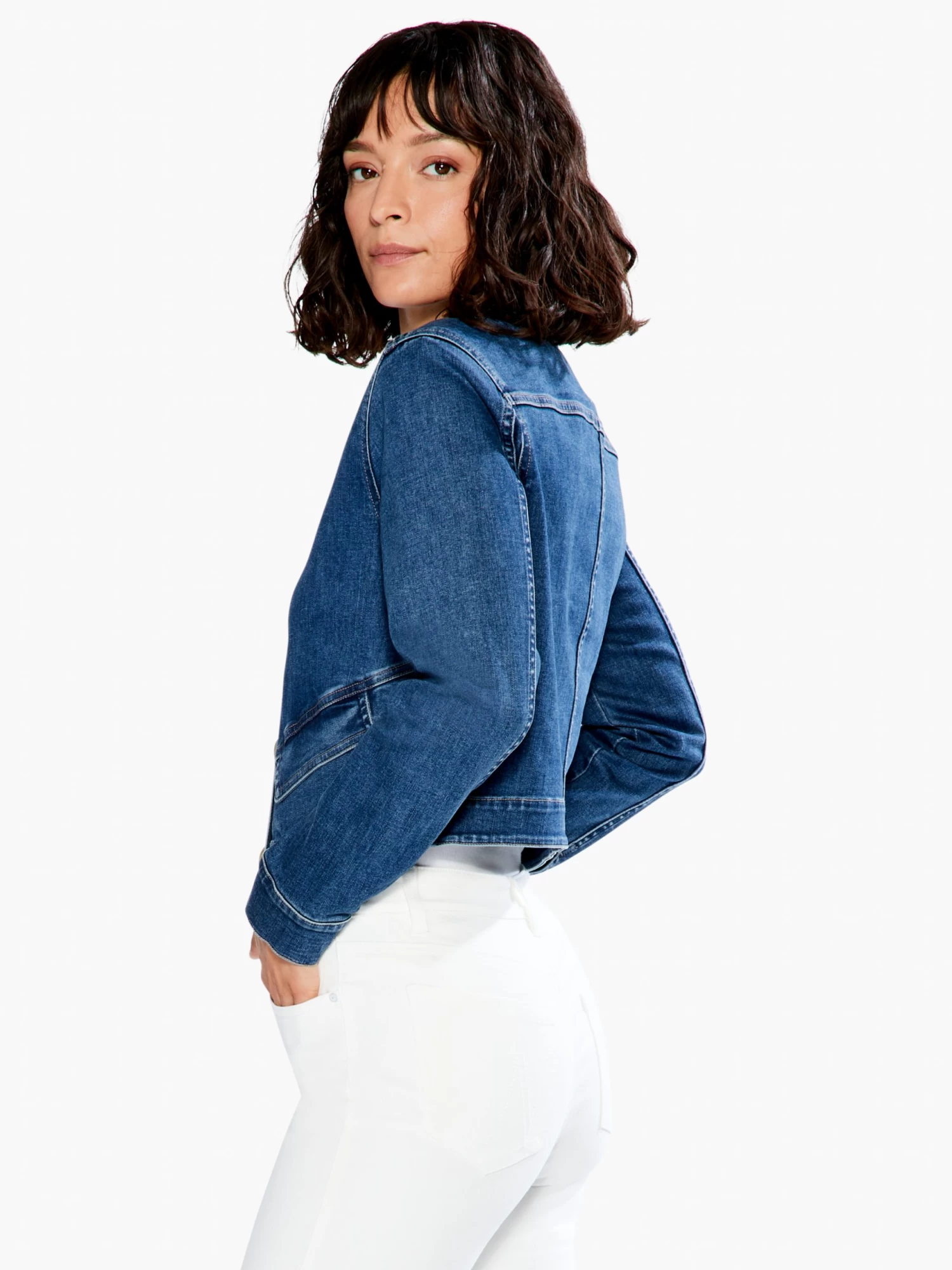 Top It Off Denim Jacket ATLANTIC - Image 3