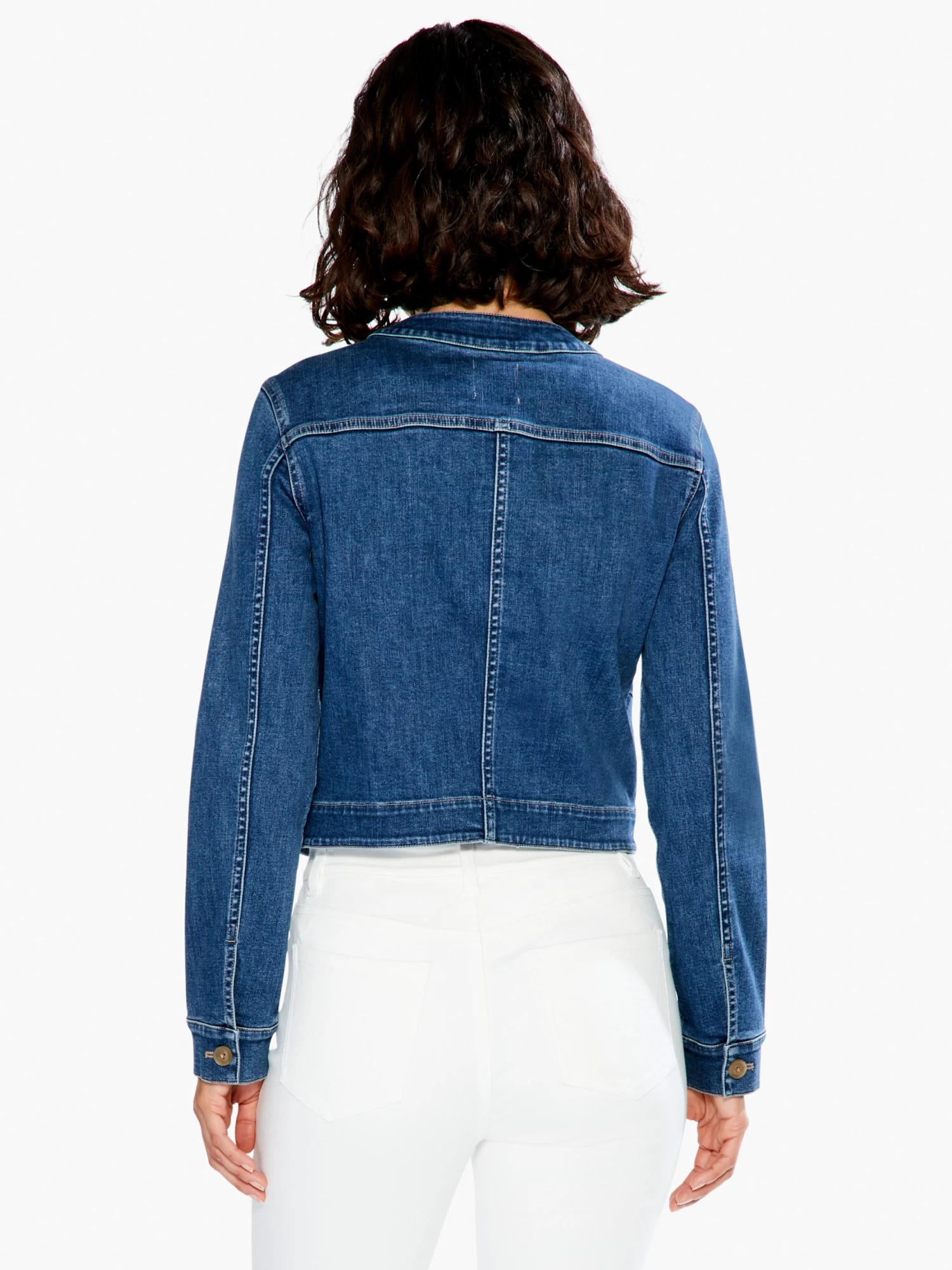 Top It Off Denim Jacket ATLANTIC - Image 4