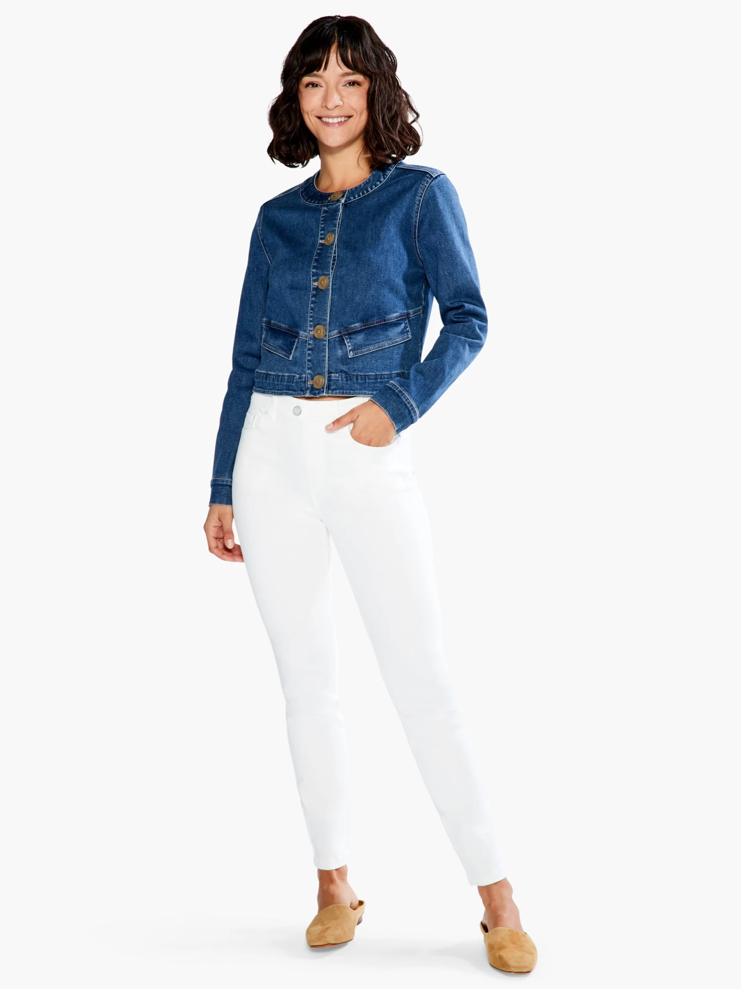 Top It Off Denim Jacket ATLANTIC - Image 5
