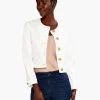 Top It Off Denim Jacket PAPER WHITE