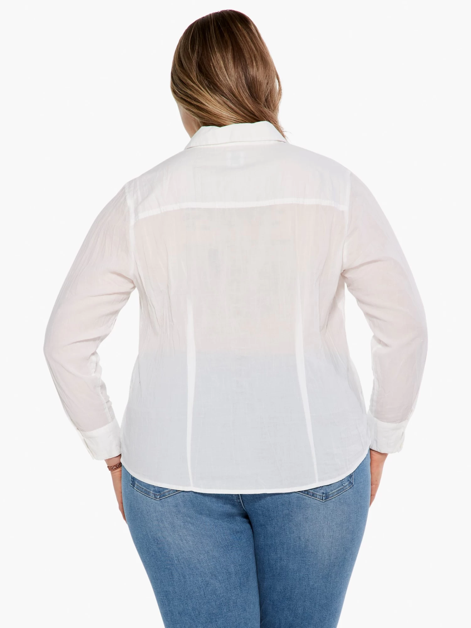 Crinkle Shirt PAPER WHITE - Image 3