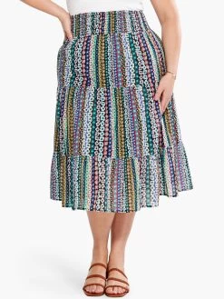 Flower Field Skirt PINK MULTI