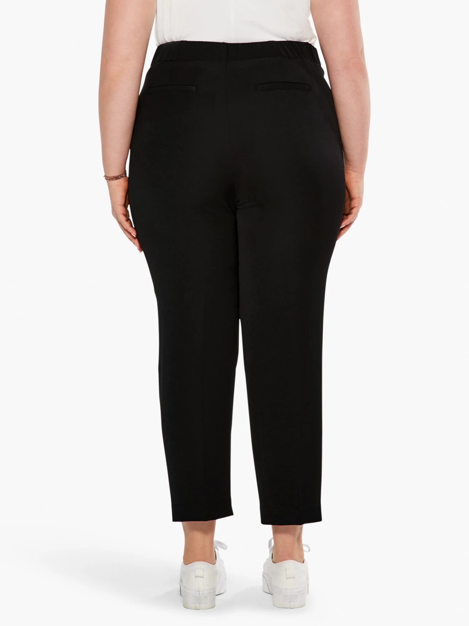 Smart Look Relaxed Trouser BLACK ONYX - Image 3