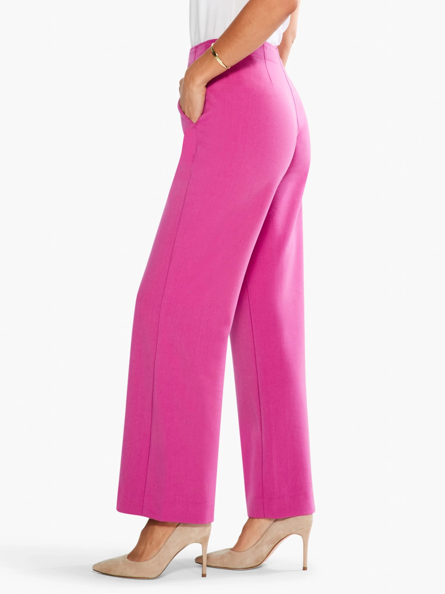 Work It Wide Leg Pocket Trouser ORCHID PETAL - Image 2