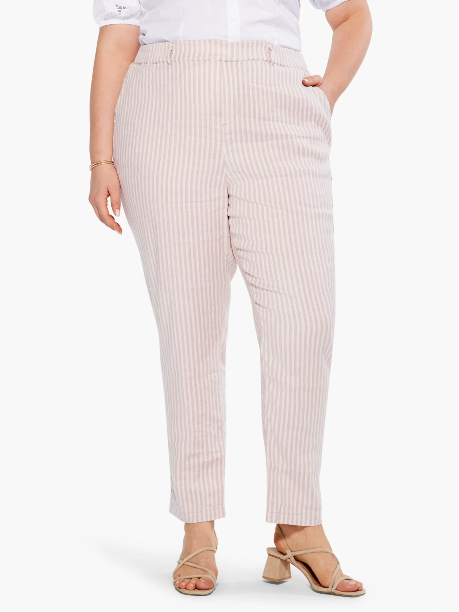 Cafe Straight-Leg Pant NEUTRAL MULTI