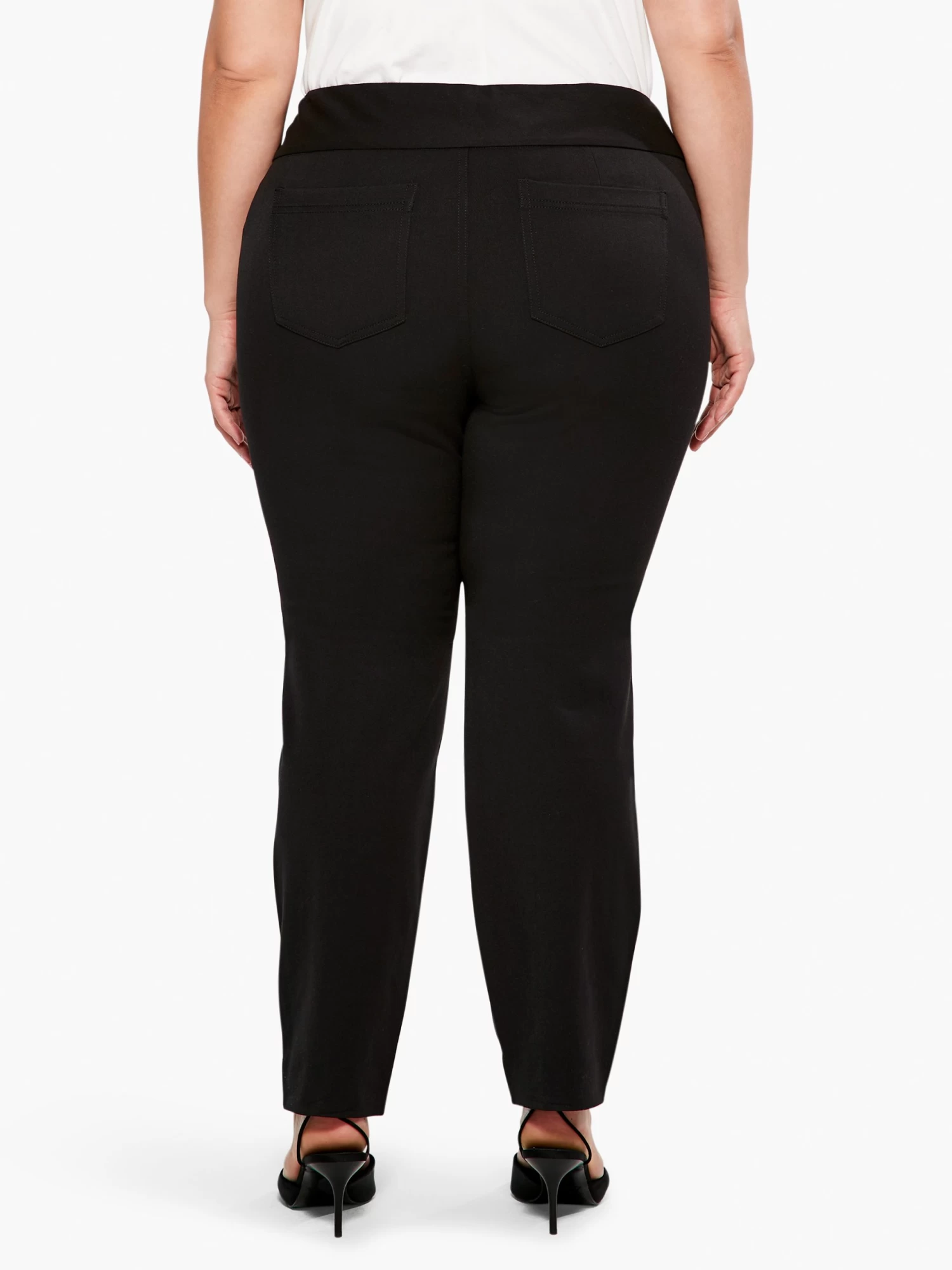 Work It Straight-Leg Trouser BLACK ONYX - Image 3