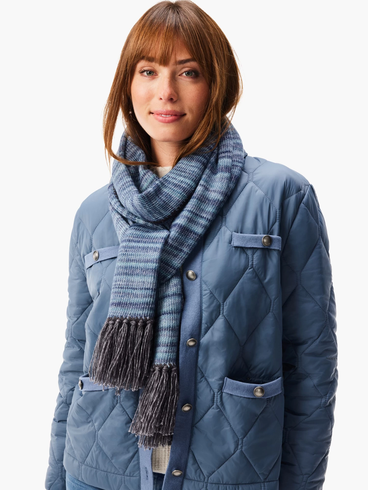 Spacedye Fringe Scarf