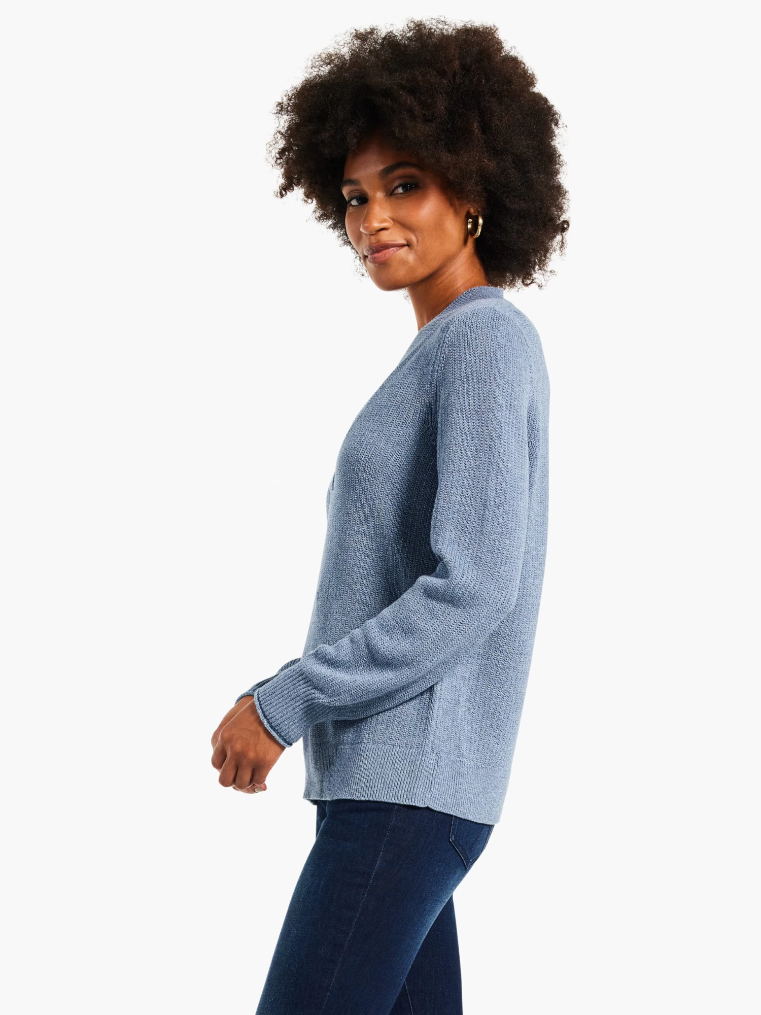 Deep Dive Sweater BLUE WAVES - Image 2