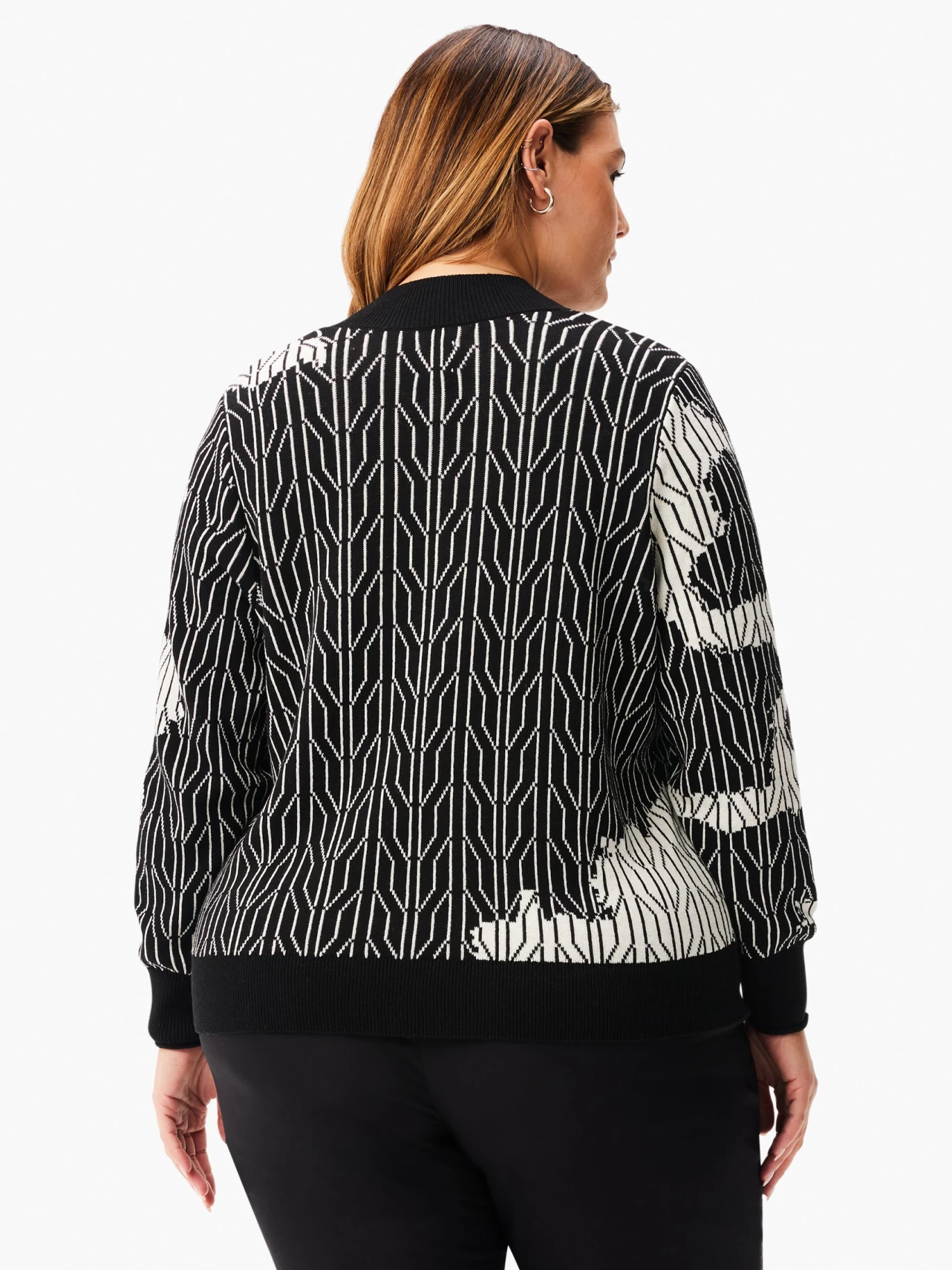 Deep Dive Dusk Sweater BLACK MULTI - Image 3