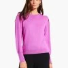 Femme Sleeve Sweater VIVID MAGENTA