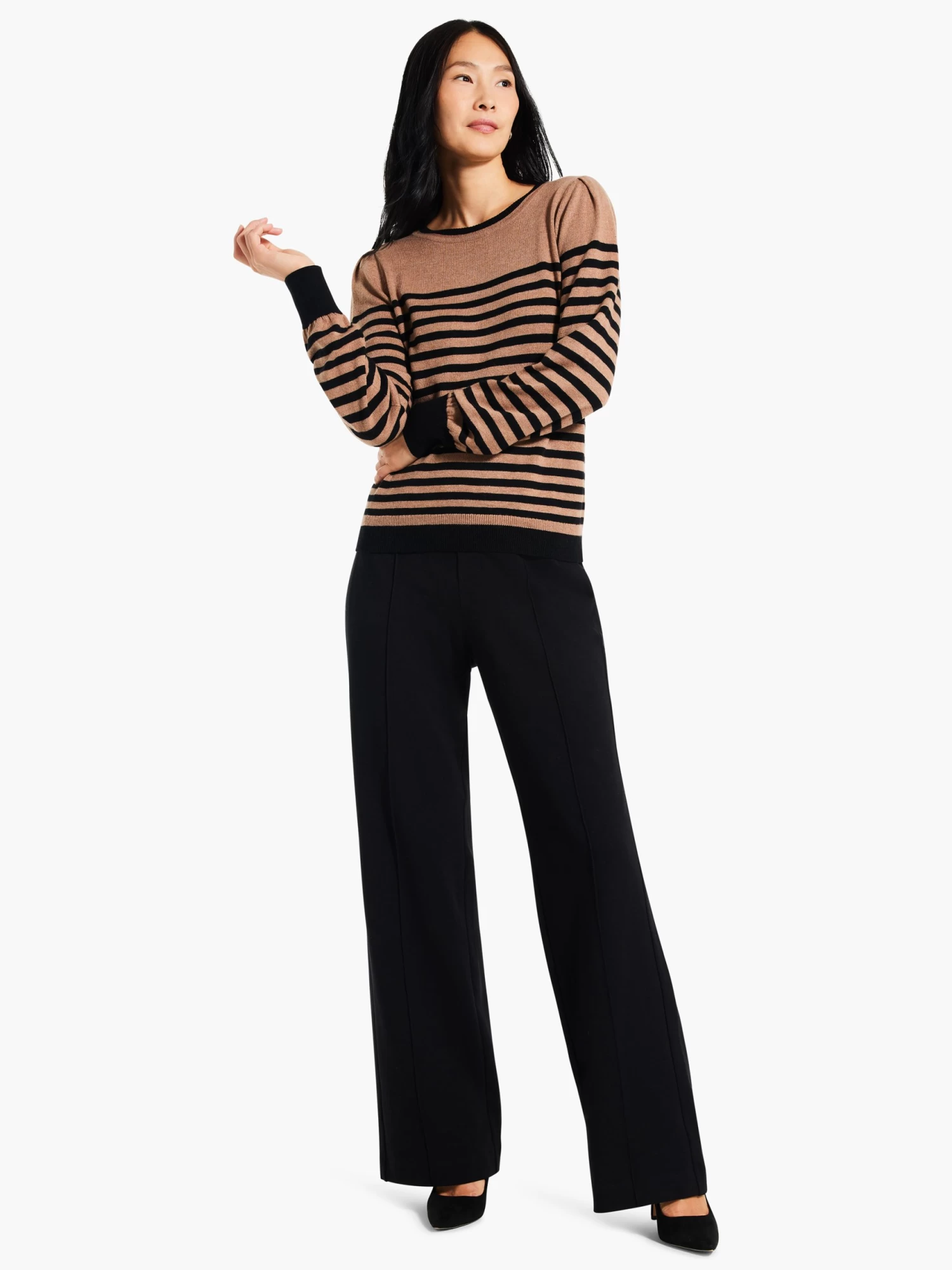 Striped Femme Sleeve Sweater - Image 4