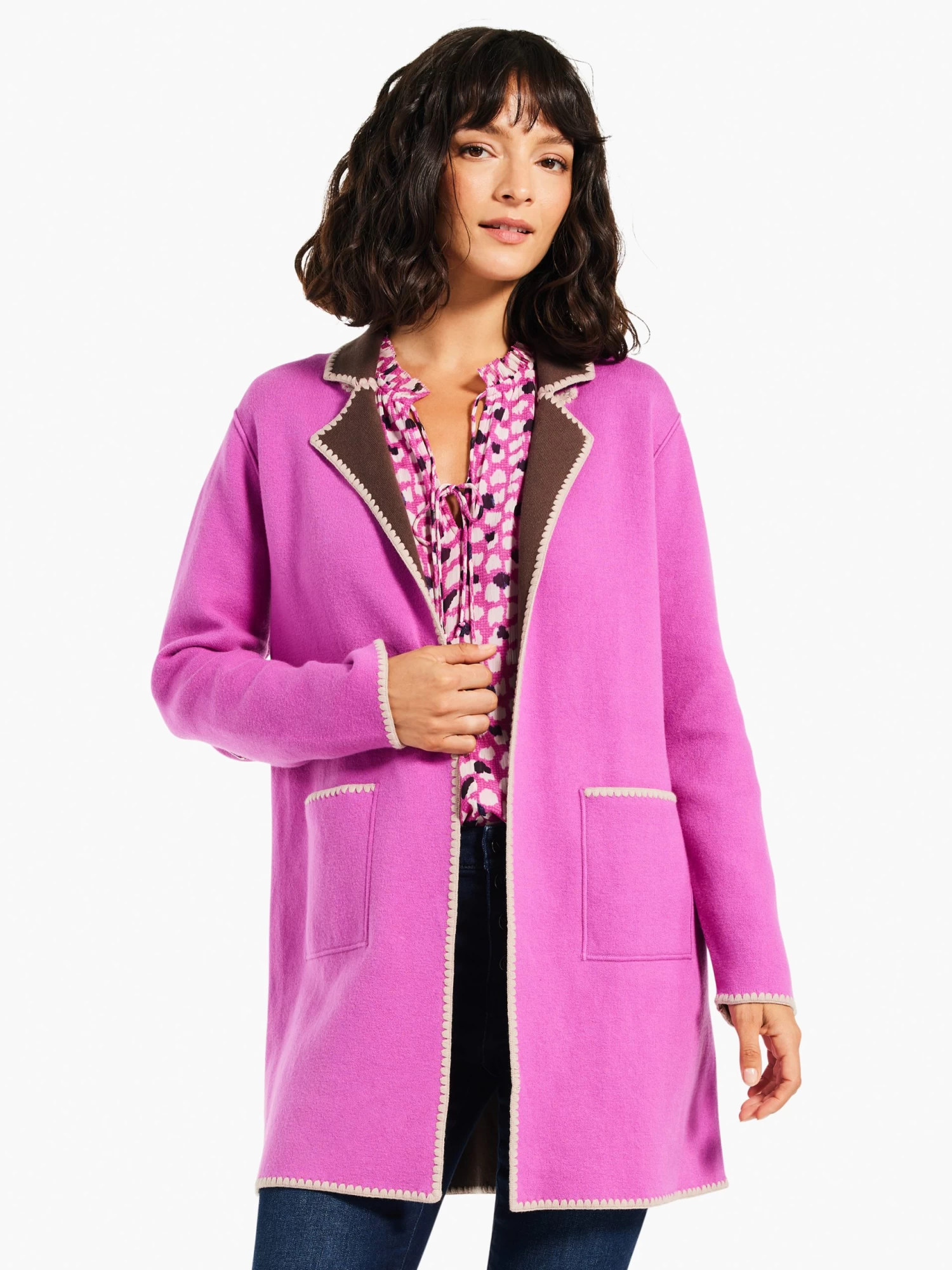 Vivid Dot Top PINK MULTI - Image 4