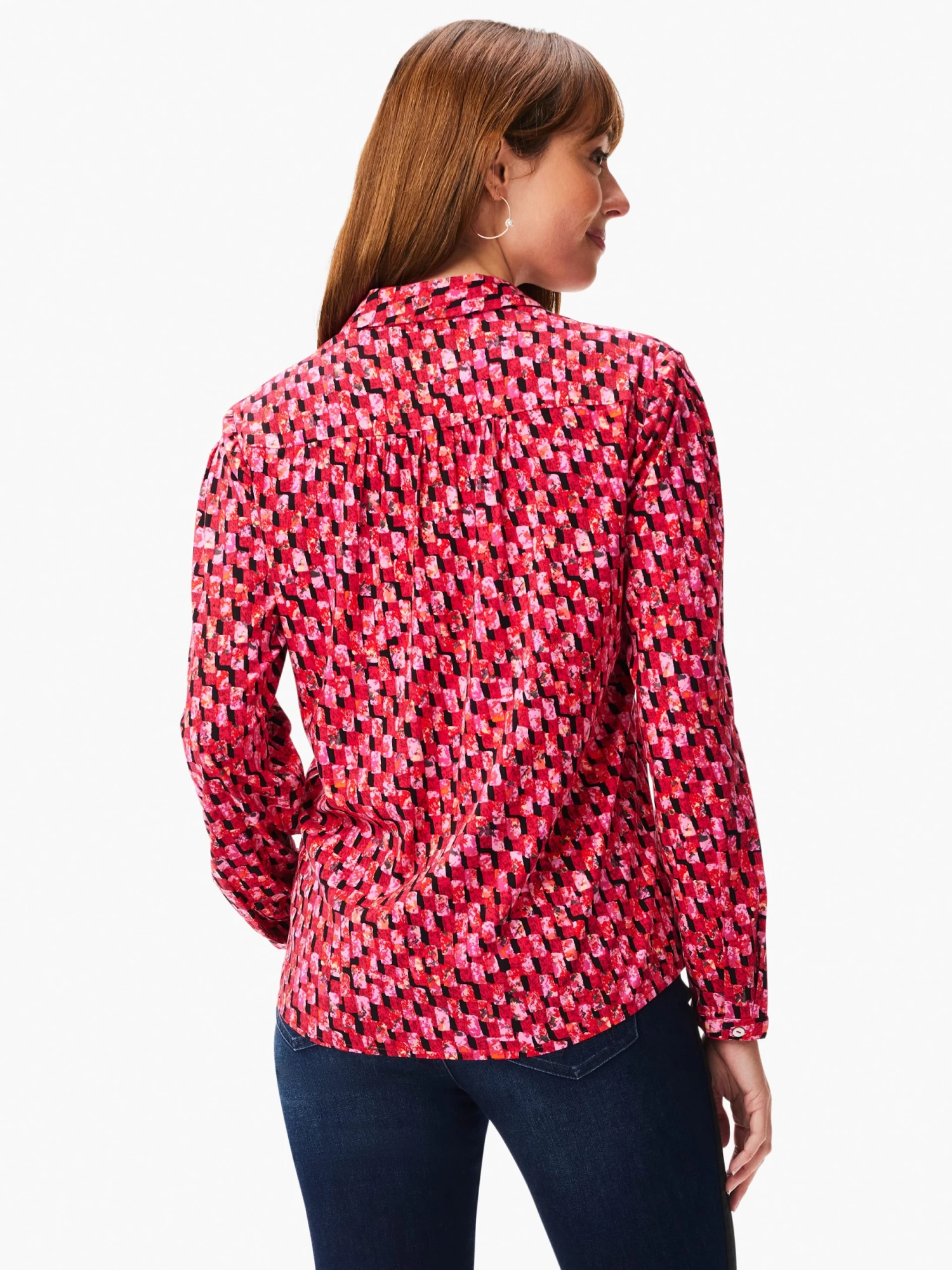 Festive Mix Live In Top RED MULTI - Image 3